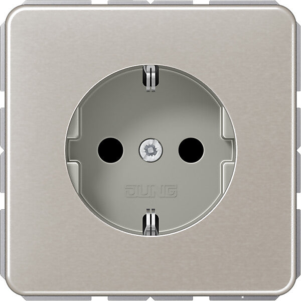 JUNG SCHUKO-Steckdose platin CD 1520 KI PT